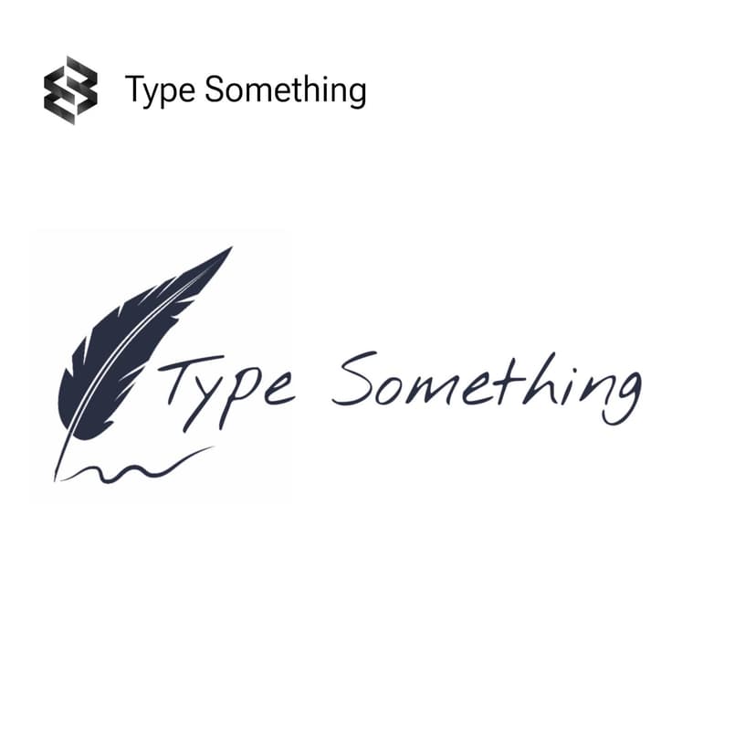 Type Something - Social Media and Drive Application
